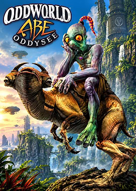 Oddworld Abe's Oddysee Game Poster