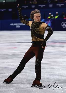 Ilia Malinin Figure Skating Performance