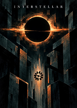 Interstellar Movie Poster Art