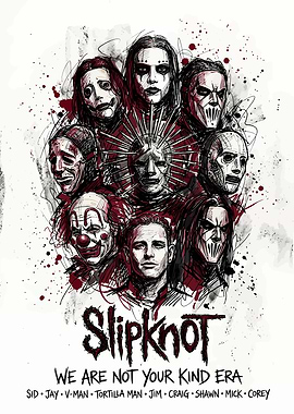 Slipknot We Are Not Your Kind Poster