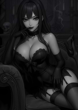 Vampire Girl Halloween Vampire Lady