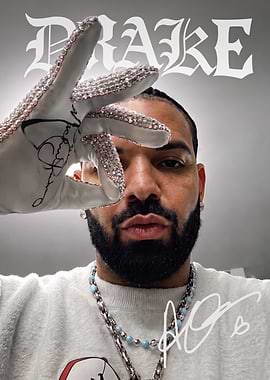 Drake Wearing Michael Jackson Glove