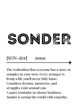 Sonder Definition