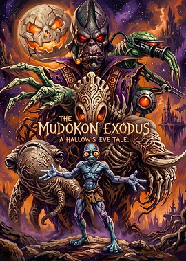 The Mudokon Exodus Halloween Poster