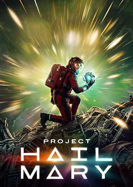 Project Hail Mary Space Poster