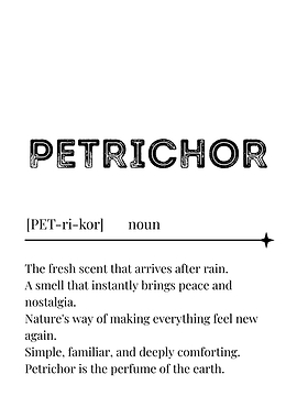 Petrichor Definition