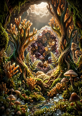 Crystal Forest Cave