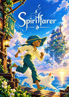 Spiritfarer Game Poster Art