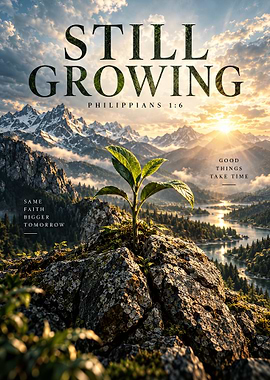 STILL GROWING — Philippians 1:6