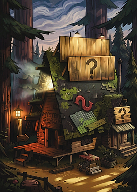 The Mystery Shack from Gravity Falls