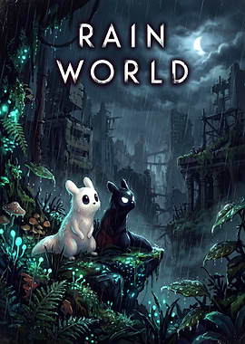 Rain World Game Poster