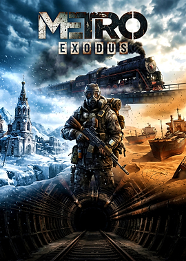 Metro Exodus Official Game Poster