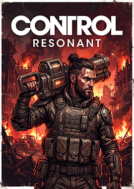 Control Resonant Soldier Poster