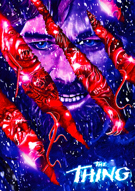 The Thing Horror Movie Poster