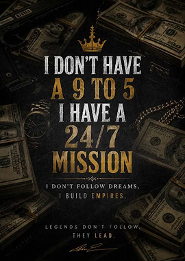 Inspirational Entrepreneurial Quote Poster
