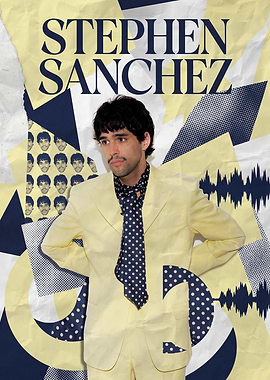 Stephen Sanchez Pop Art Poster