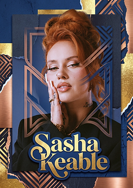 Sasha Keable Portrait Poster