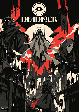 Deadlock Valve Game Poster