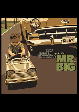 Mr. Big Big Bigger Biggest Album Cover