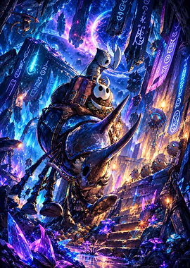 Hollow Knight Journey Through Crystal Caverns