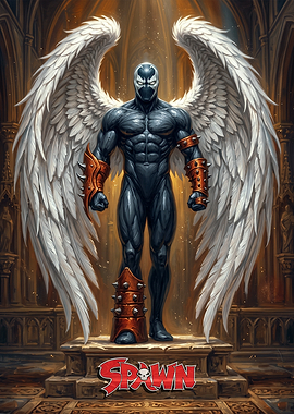 Spawn with Angelic Wings