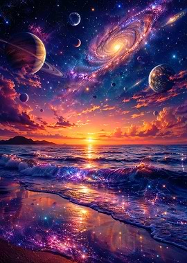Cosmic Ocean Symphony