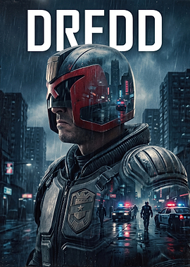 Dredd Movie Poster Art
