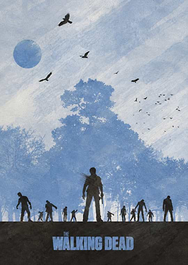 The Walking Dead Minimalist Poster
