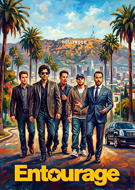 Entourage TV Show Poster Art