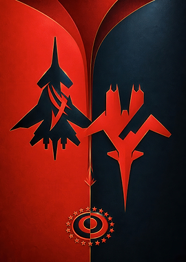 Ace Combat 7 Fighter Jet Poster