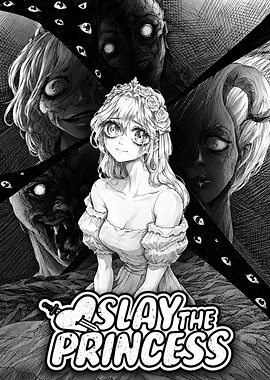 Slay the Princess Horror Game Poster