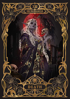 Necromancer Death Card