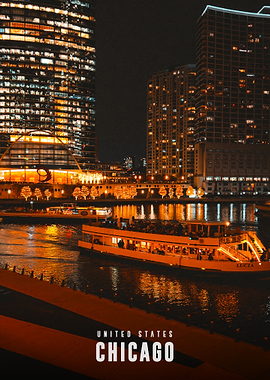 Chicago River Night Cruise