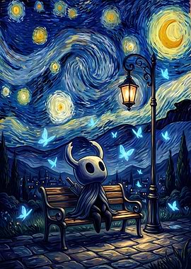 Hollow Knight Starry Night Mashup