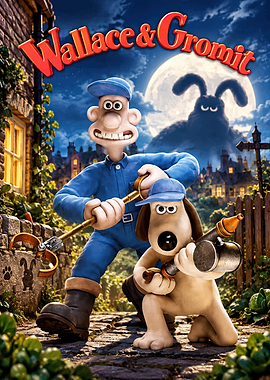 Wallace and Gromit Curse of the Were-Rabbit