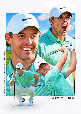Rory McIlroy Sentry Tournament Collage