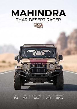 Mahindra Thar Desert Racer Concept