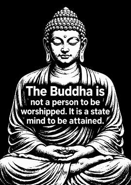 Buddha Inspirational Quote Poster
