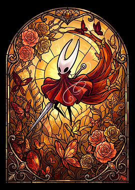 Hornet Stained Glass Art
