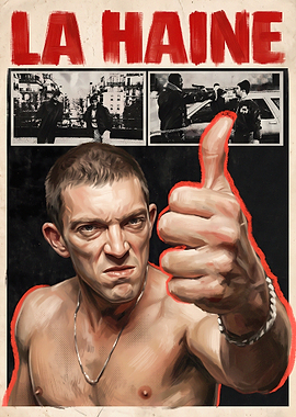 La Haine Movie Poster Art