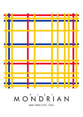 Piet Mondrian | New York City 1942