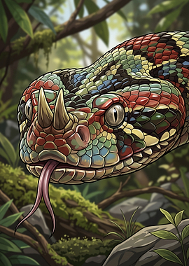 Rhinoceros viper