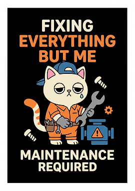 Fixing Everything But Me Cat Mechanic