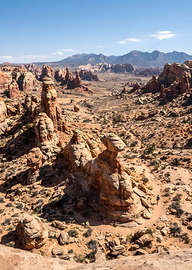 Canyonlands National Park Desert Landscape