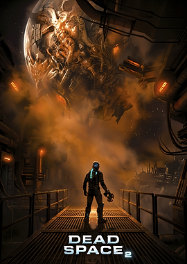 Dead Space 2 Isaac Clarke Poster