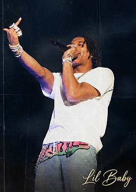 Lil Baby Performing Live on Stage