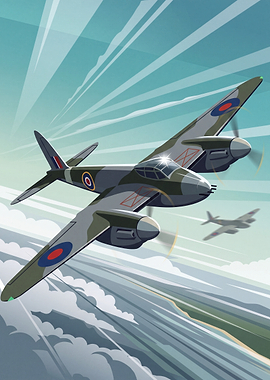 De Havilland Mosquito Pixel