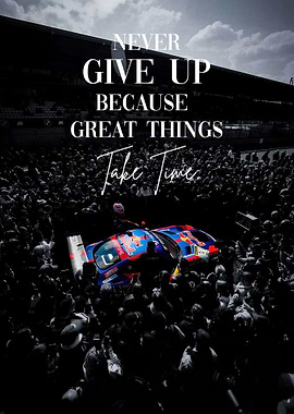 Red Bull Racing Motivational Poster