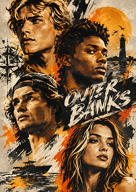 Outer Banks TV Show Poster Art