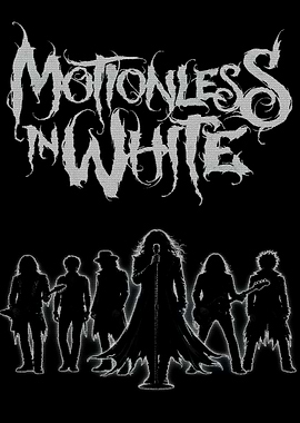 Motionless In White Band Silhouette Graphic